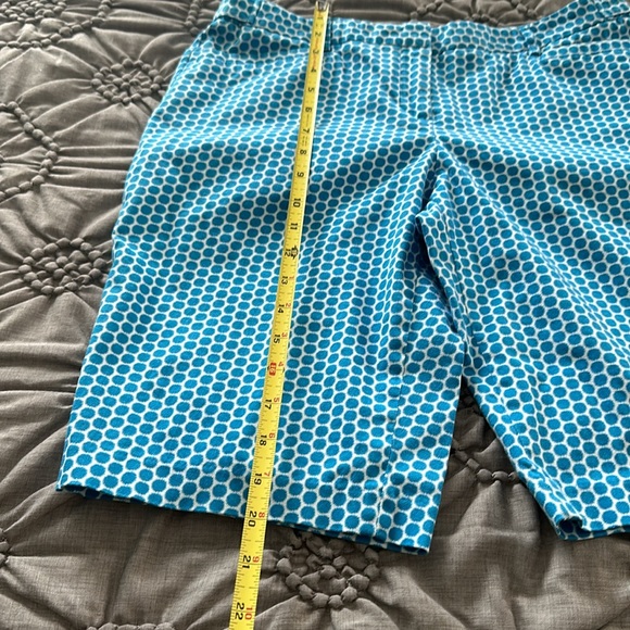 Laundry By Shelli Segal Blue & White Size 8 Shorts 🩵🏝️ - Picture 7 of 11